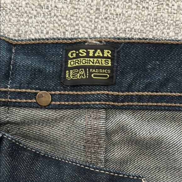 G-Star Blue Straight Jeans Classic Style Elwood Style - Picture 4 of 5